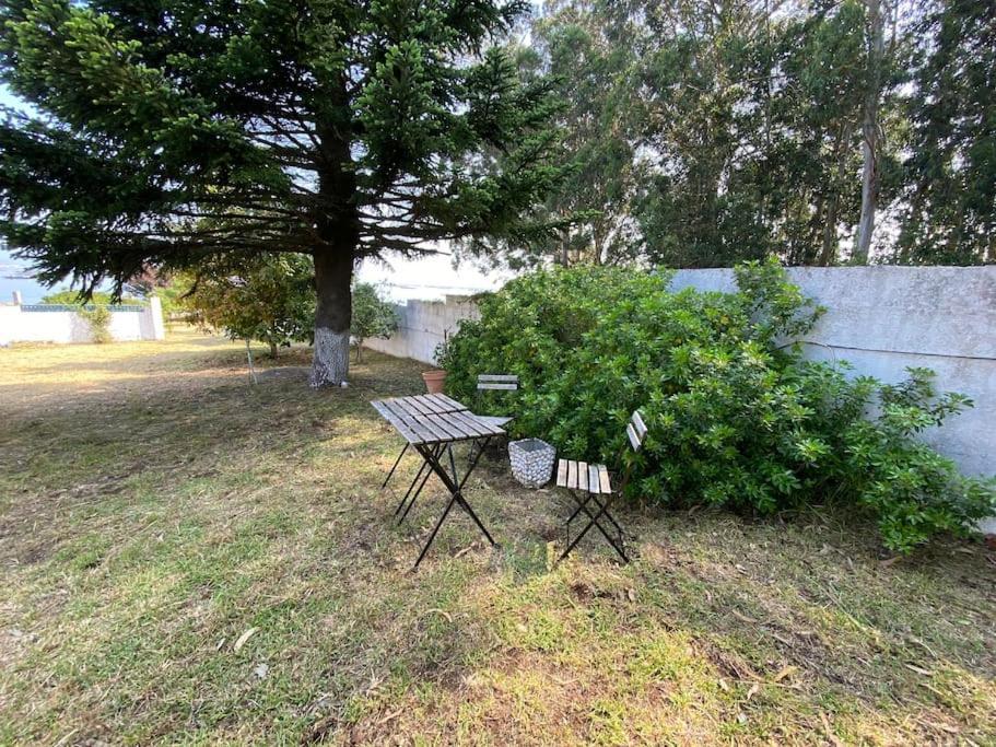 הוילה איסלה דה ארוסה La Casilla - Illa Isla De Arousa - Preciosa Casa Enfrente A Playa Con Vistas Al Mar Y Playa מראה חיצוני תמונה